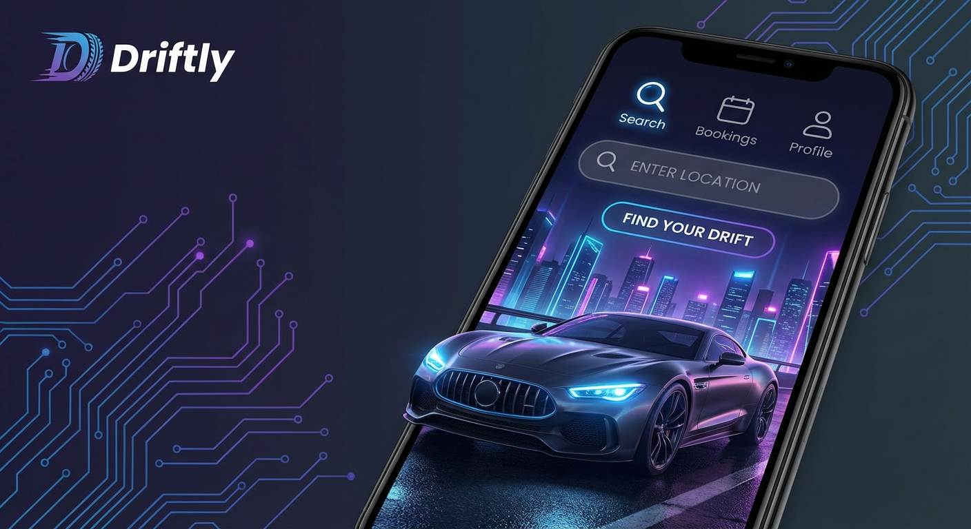 Driftly - vehicle rental platform